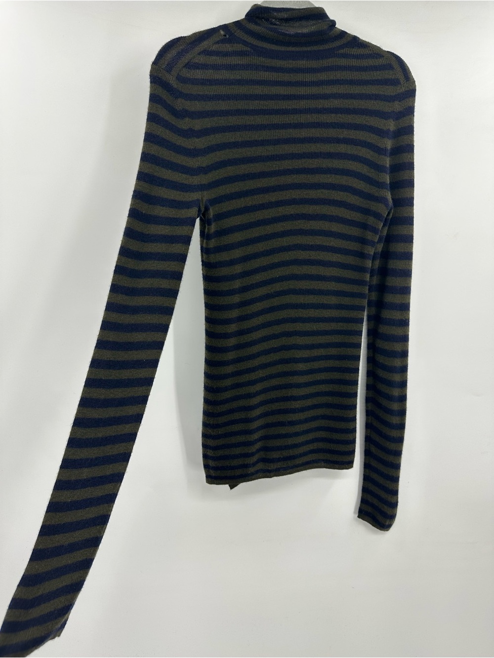 Vince Cashmere Striped Turtleneck Sweater - Picture 6 of 11